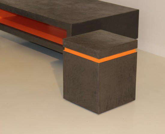 Salontafel betonlook design 8